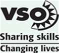 VSO logo in Jolly Follies colours